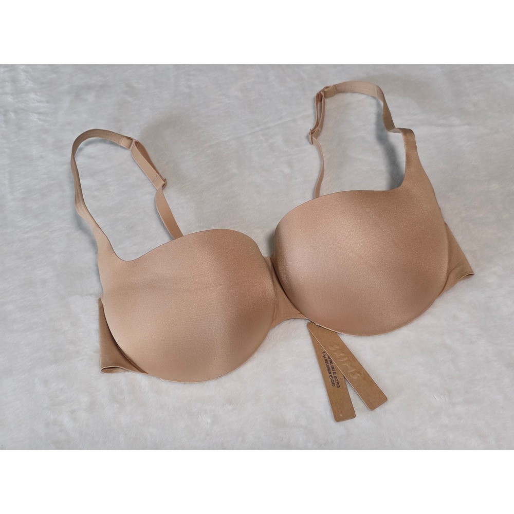 SKIMS Ultimate Push Up Balconette Bra in Color Clay 36D BA-BAL-5486W NWT $64